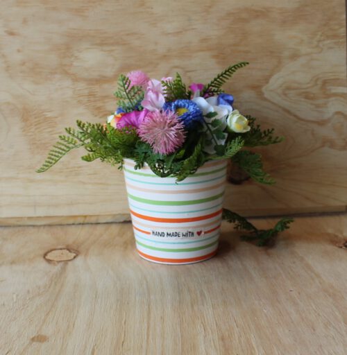 Een schattig bloemstukje bont